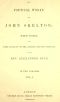 [Gutenberg 59997] • The Poetical Works of John Skelton, Volume 1 (of 2)